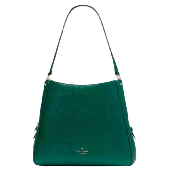kate spade Handbags - NWOT Kate Spade Saffiano Leather Deep Jade Perry Crossbody Shoulder Bag
